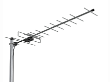 Антенна уличная LOCUS Эфиp-08AF (L 035.08 DF) активная, без б/п