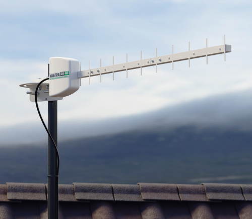 Антенна уличная РЭМО BAS-2303 УЛЬТРА 3G/4G (1800-2700, FME-female, FME - CRC9, 12-18 дБи, коробка) фото 4