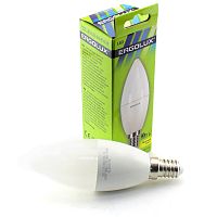 Лампа св/диод. ERGOLUX LED C35-9W-E14-3K 230В  9(80)W 3000K E14 (миньон) теплый белый свет свеча