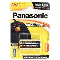 Батарейка щелочная PANASONIC LR03 (AAA, S) Alkaline Power 1.5В бл/2,(Цена за 1шт)