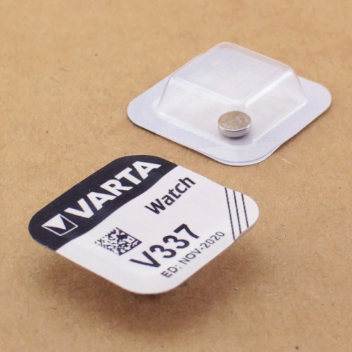 Батарейка оксид-серебряная VARTA V337 (sr416sw) для часов