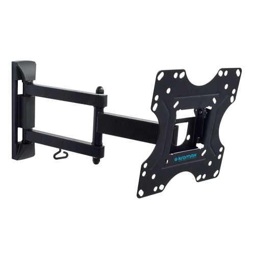 Кронштейн настенный Kromax OPTIMA-214 20-43" (наклон +5°/-12°, поворот 180°, до 30 кг, черный) фото 5