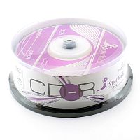 Набор компакт-дисков CD-R Smart Track 700Mb, 52x (25шт. в Cake Box, CB-25)