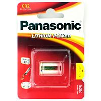 Батарейка литиевая PANASONIC CR2 3В бл/1