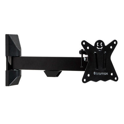 Кронштейн настенный Kromax CASPER-103 10-26" (наклон -15°/+5°, вращение экрана ±5, до 25 кг, черный) фото 2