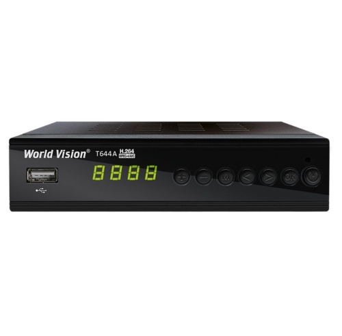 Цифровой ресивер  World Vision T644A (DVB-T2/C, FM, HD, Dolby Digital)