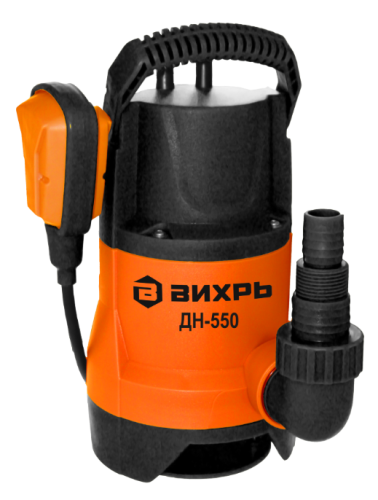 Дренажный насос ВИХРЬ ДН-550 (550 Вт)