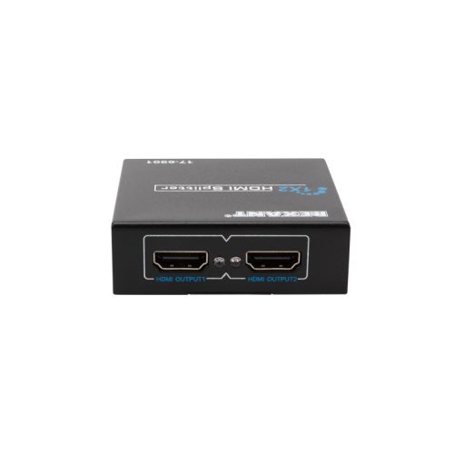 Делитель гнездо HDMI на 2 гнезда HDMI, металл фото 2
