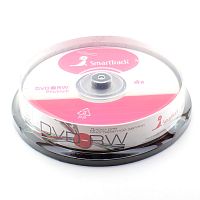 Набор компакт-дисков DVD-RW Smart Track 4.7Gb, 4x (10шт. в Cake Box, CB-10)