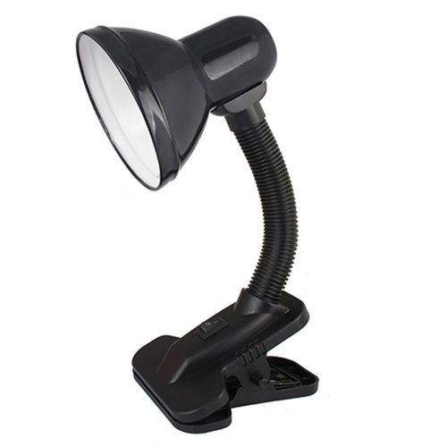 Светильник Ultraflash UF-320 C02 настольный на прищепке 60W E27 черный