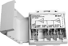 Усилитель Дельта УТМ-3.50 с бл.п 3 входа( 1-5канал-20дБ;6-12канал-20дБ; 21-69канал-30дБ)